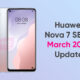 Huawei Nova 7 SE March 2022 patch