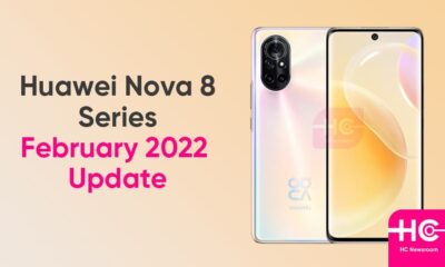 Huawei Nova 8 February 2022 update