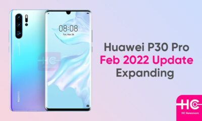 February 2022 update Huawei P30