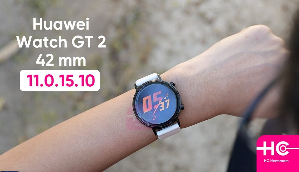 Lanzamiento de la actualización 11.0.15.10 del Huawei Watch GT 2 (42 mm) [March 2022]