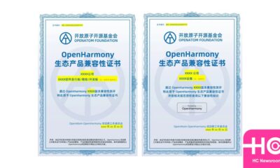 Huawei OpenHarmony Certificate