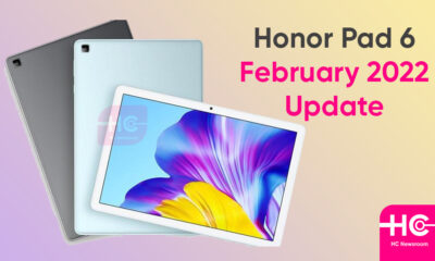 Honor Pad 6 February 2022 patch