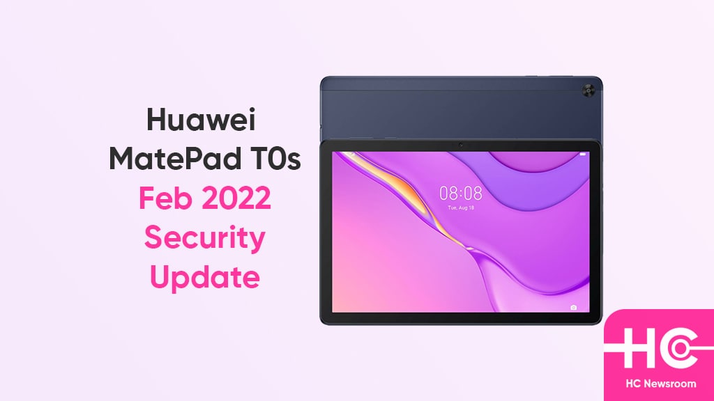 huawei Matepad T10s actualización de febrero de 2022
