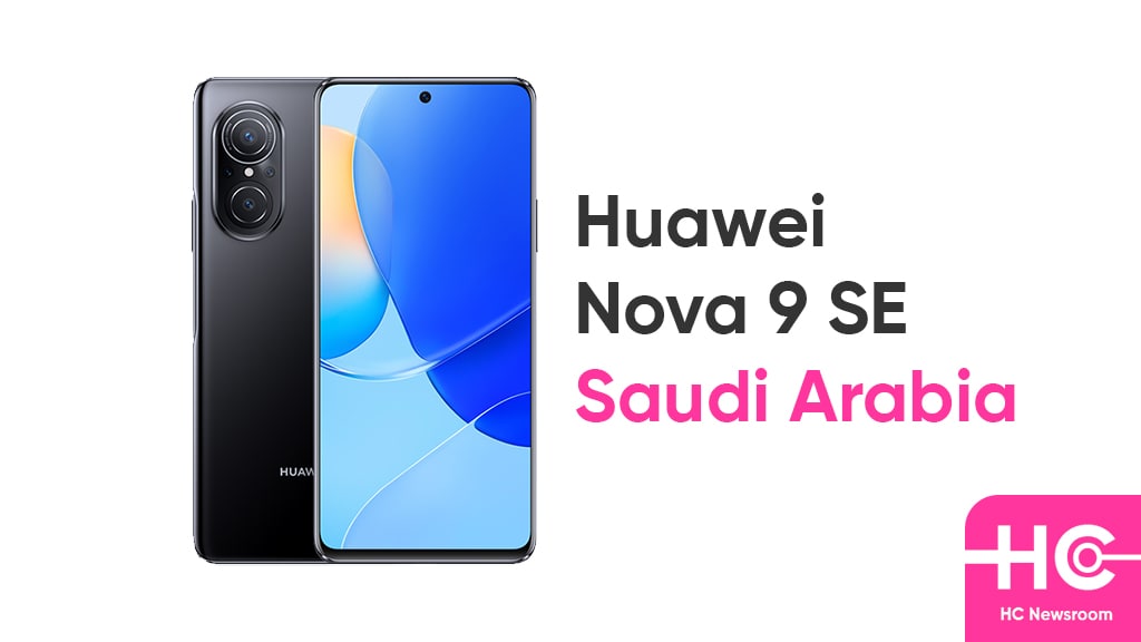 Huawei NOva 9 SE saudi arabia