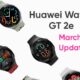 huawei watch GT 2e march 2022 update