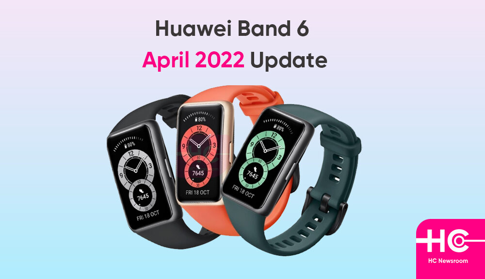 Huawei Band 6 is now official -  news