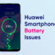 Huawei smartphone charging