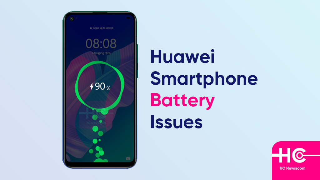 Huawei smartphone charging