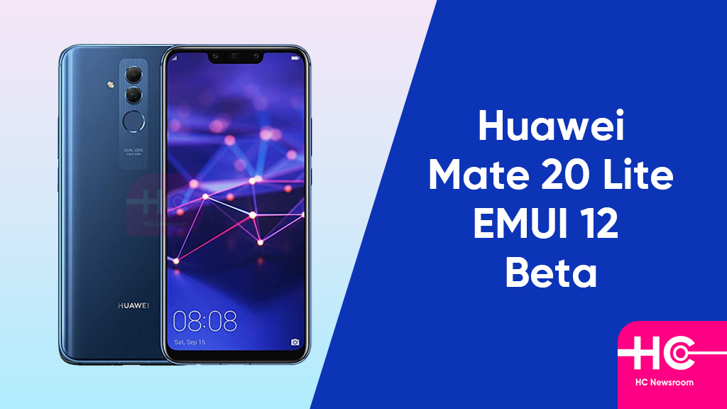 Huawei Mate 20 Lite EMUI 12 beta