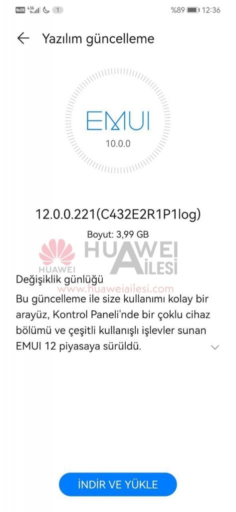 Huawei Mate 20 Lite EMUI 12 beta 