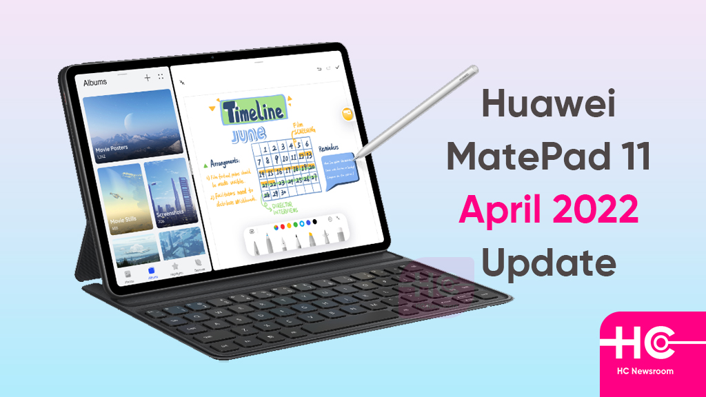 Huawei MatePad 11 April 2022 update
