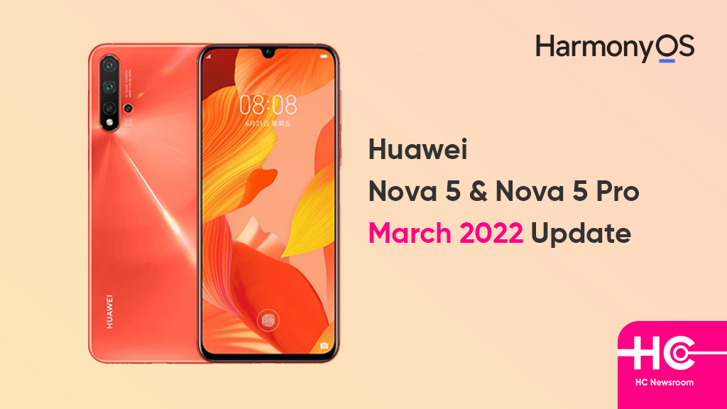 Huawei Nova 5 March 2022 update