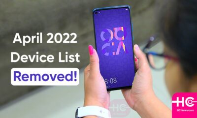 Huawei Nova 5T April 2022 list