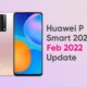 Huawei p Smart 2021 february 2022 update
