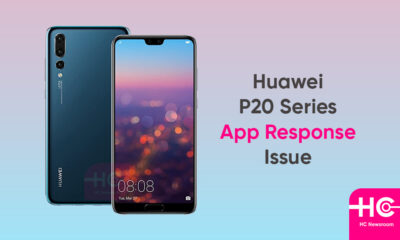 Huawei P20 app response issue