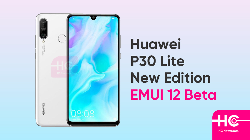 Huawei P30 Lite NE EMUI 12 rollout