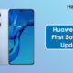 Huawei P50E first update