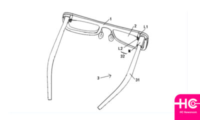 Huawei patent foldable AR Glasses