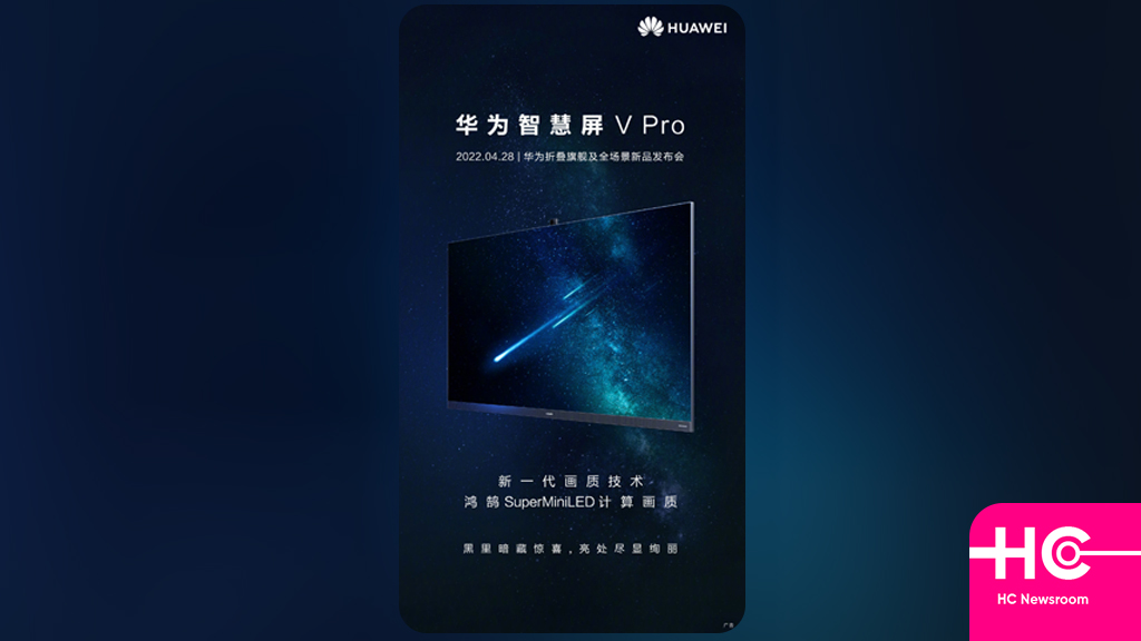 Huawei Smart Screen V Pro April 28