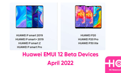 Huawei EMUI 12 April 2022