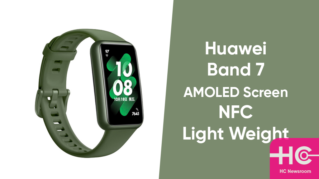 huawei band 7 launched