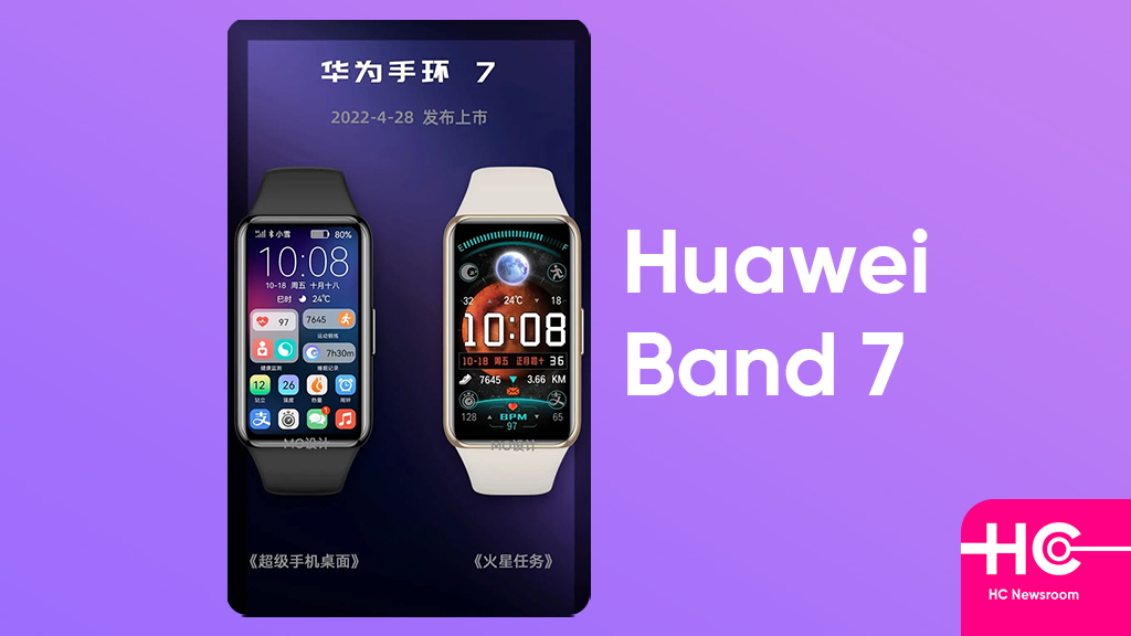 Especificaciones de la banda 7 de Huawei