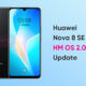 Huawei Nova 8 SE March 2022 update
