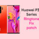 Huawei p30 emui 12 ringtone issue