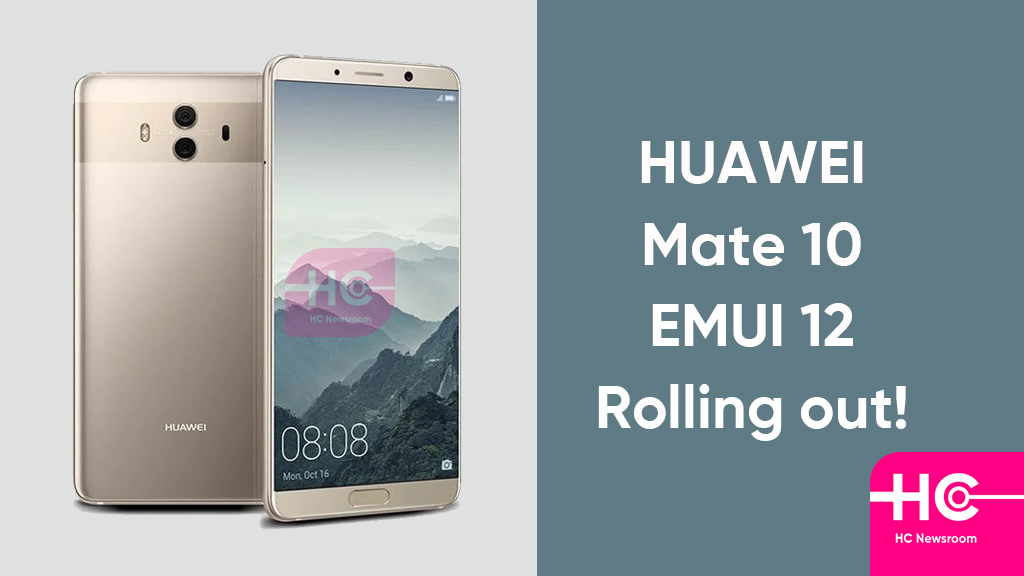 Huawei Mate 10 ALP-L29 EMUI 12 Firmware Update C185(Middle East-Africa)