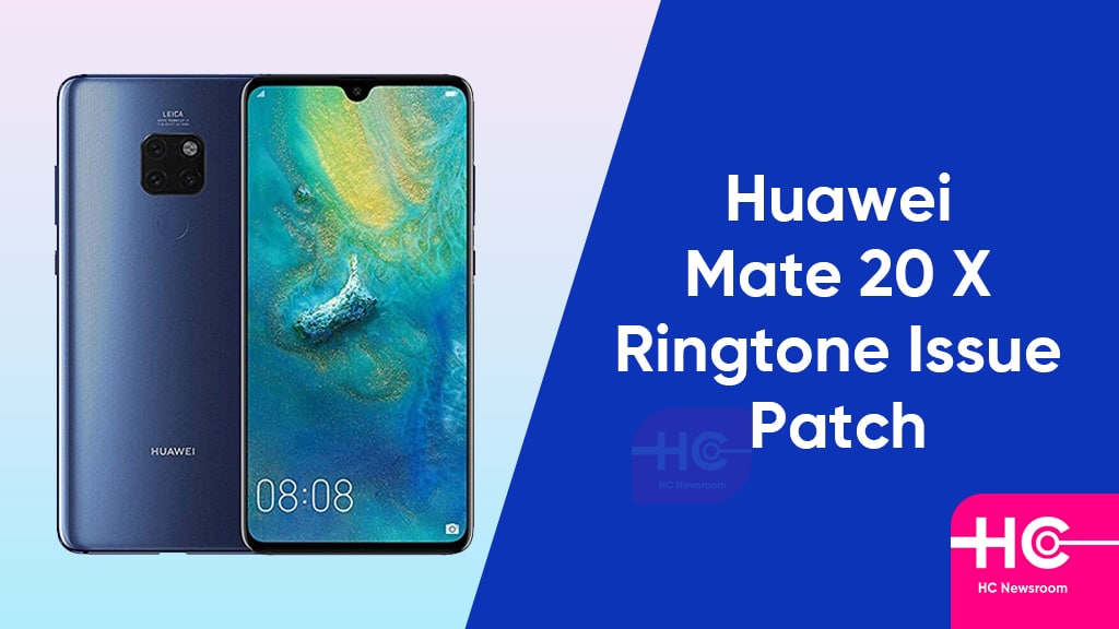 Huawei Mate 20 X Ringtone patch
