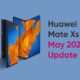 huawei mate xs may 2022 update