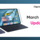 Huawei MatePad Pro March 2022 update