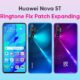 Huawei Nova 5T Ringtone fix Expanding