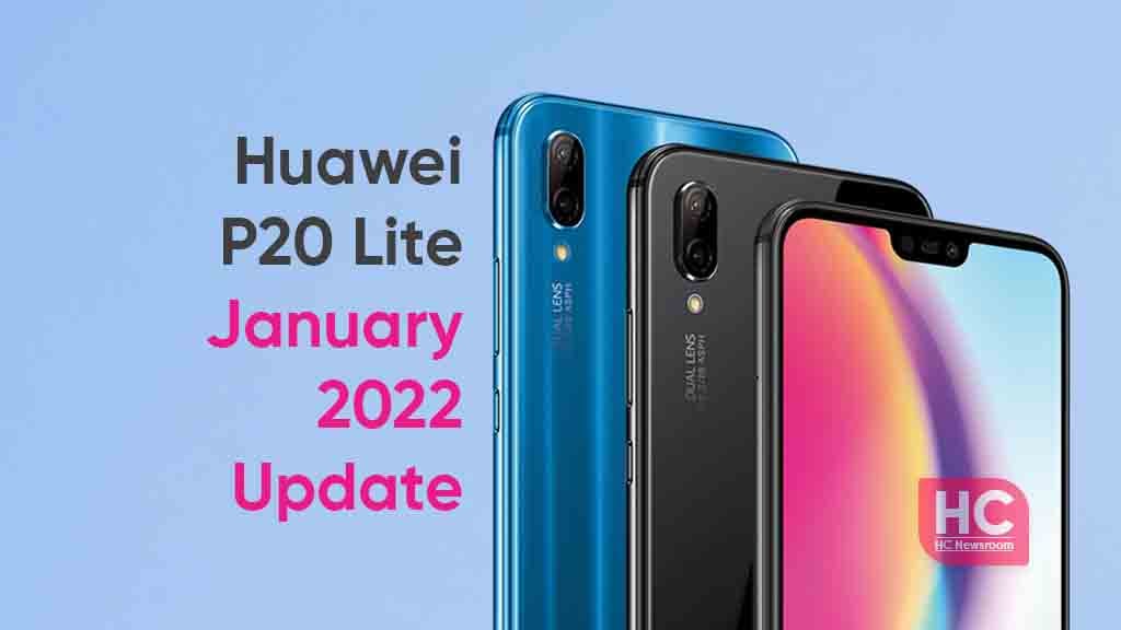 Wow! Huawei P20 Lite is receiving a new software update in 2022