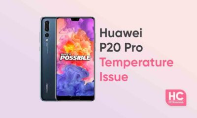 Huawei P20 temperature