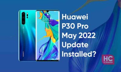 got huawei p30 pro may 2022 update