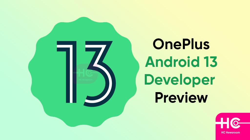 OnePlus 10 Pro Android 13 Developer Preview