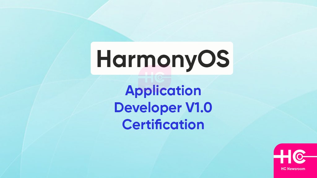 Huawei HarmonyOS Application Developer V1.0
