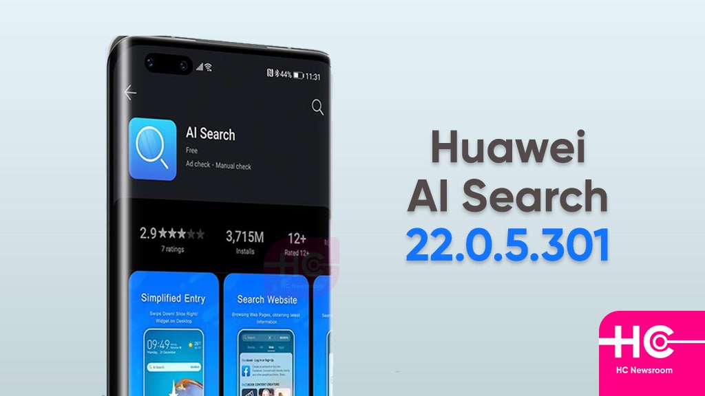 Huawei AI Search 22.0.5.301 update