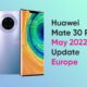Huawei Mate 30 Pro May 2022 update Europe