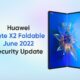 Huawei Mate X2 June 2022 update