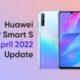 Huawei P Smart S April 2022 update