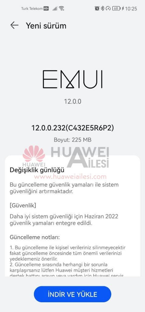 Huawei P40 Lite June 2022 update