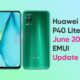 Huawei P40 Lite June 2022 update
