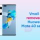 Vmall removed Huawei Mate 40