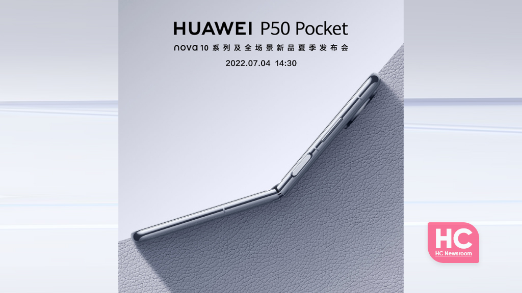 Huawei P50 Pocket leather color