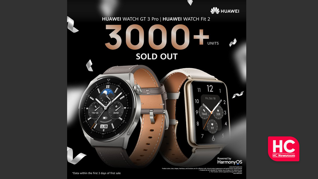 Huawei Watch Fit 2 GT 3 sold out