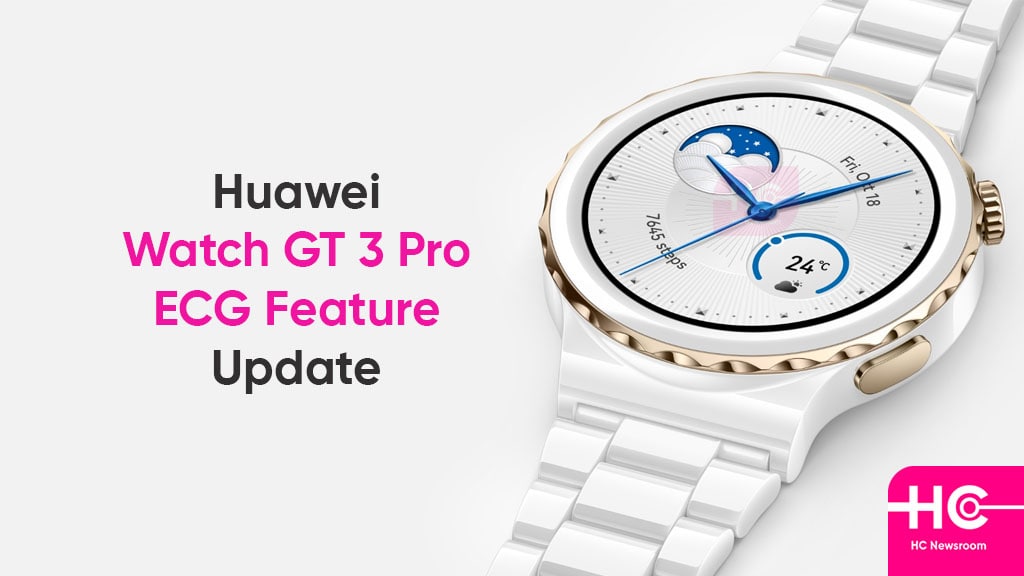 Huawei Watch GT 3 Pro ECG feature