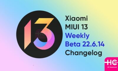 MIUI 13 Weekly Beta 22.6.14 Changelog