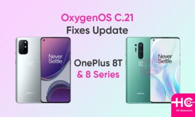 OnePlus 8 series 8T OxygenOS 12 update